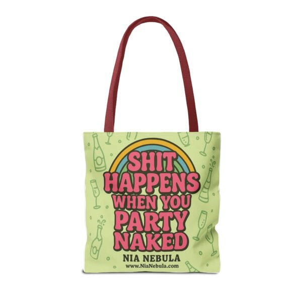 Sh*t Happens Party Tote Bag - Image 18