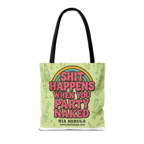 Sh*t Happens Party Tote Bag - Image 6