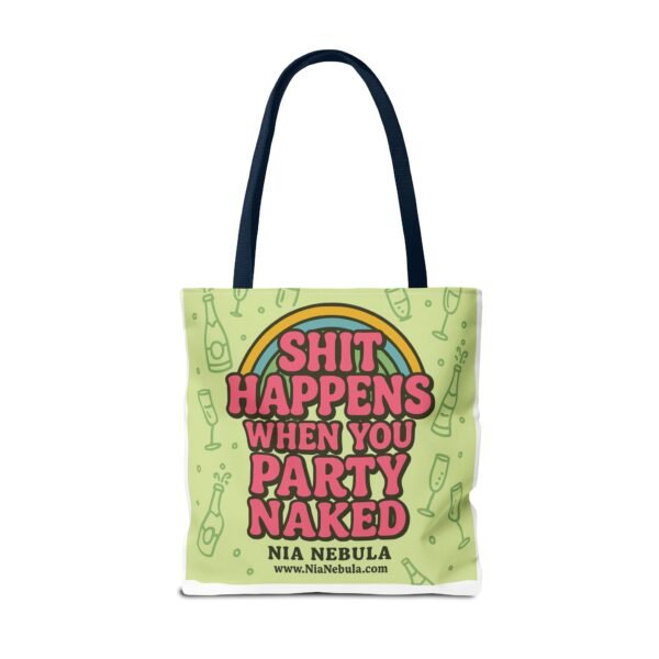 Sh*t Happens Party Tote Bag - Image 58