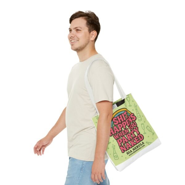 Sh*t Happens Party Tote Bag - Image 31