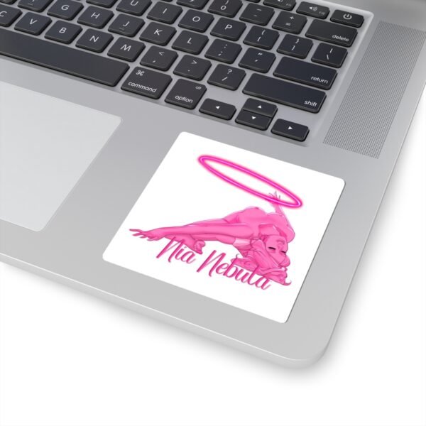 Nia Nebula Hoop Logo - Sticker - Image 3