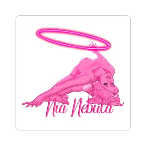 Nia Nebula Hoop Logo - Sticker