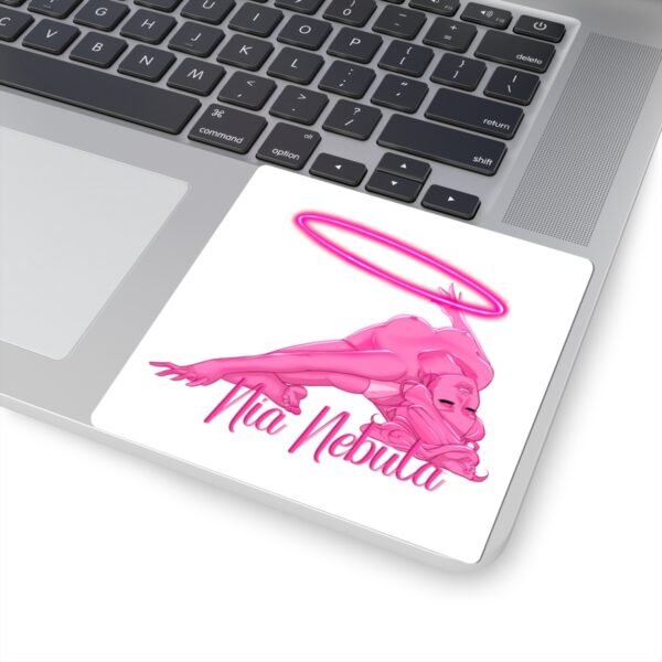 Nia Nebula Hoop Logo - Sticker - Image 4