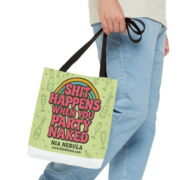 Sh*t Happens Party Tote Bag - Image 3