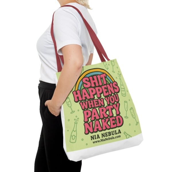 Sh*t Happens Party Tote Bag - Image 24