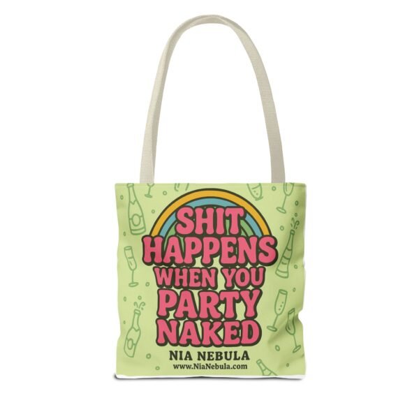Sh*t Happens Party Tote Bag - Image 38