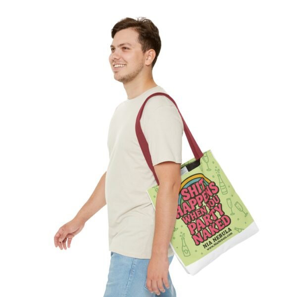 Sh*t Happens Party Tote Bag - Image 19