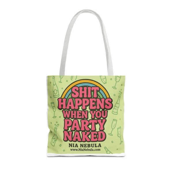 Sh*t Happens Party Tote Bag - Image 29