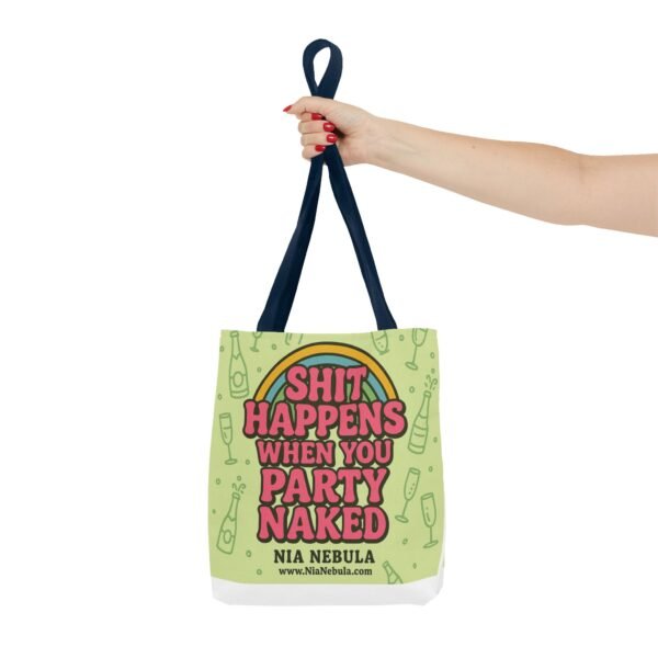 Sh*t Happens Party Tote Bag - Image 52