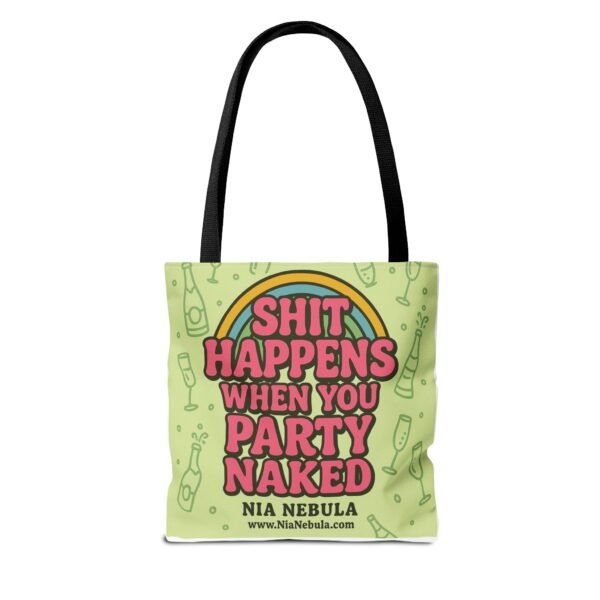 Sh*t Happens Party Tote Bag - Image 2
