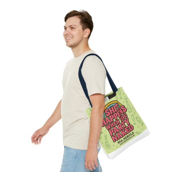 Sh*t Happens Party Tote Bag - Image 55