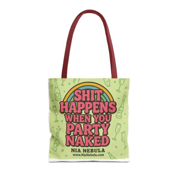 Sh*t Happens Party Tote Bag - Image 17