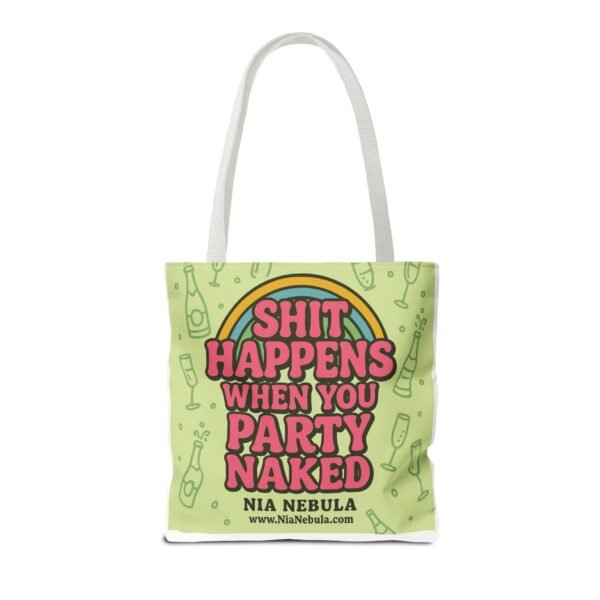 Sh*t Happens Party Tote Bag - Image 30