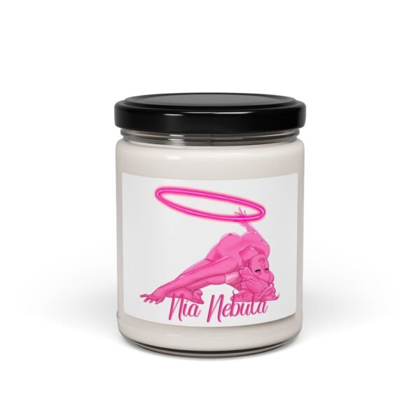 Neon Hoop Scented Soy Candle - Image 9