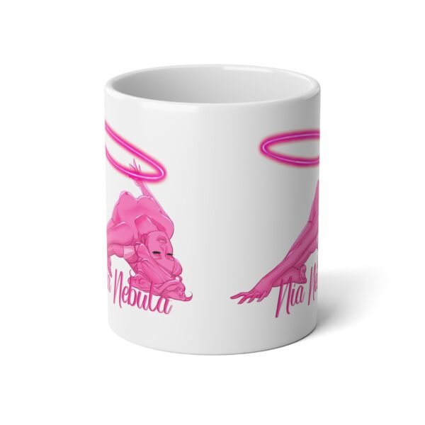 Neon Hoop Jumbo Mug - 20oz - Image 2