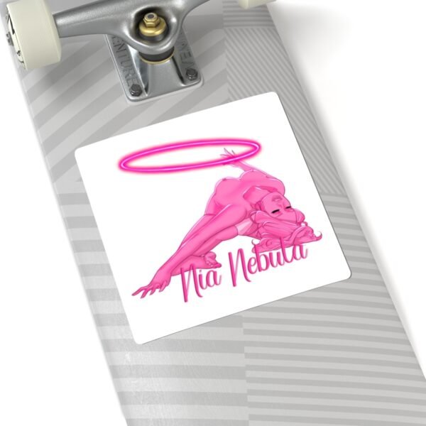 Nia Nebula Hoop Logo - Sticker - Image 5