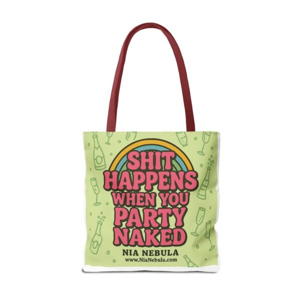 Sh*t Happens Party Tote Bag - Image 22
