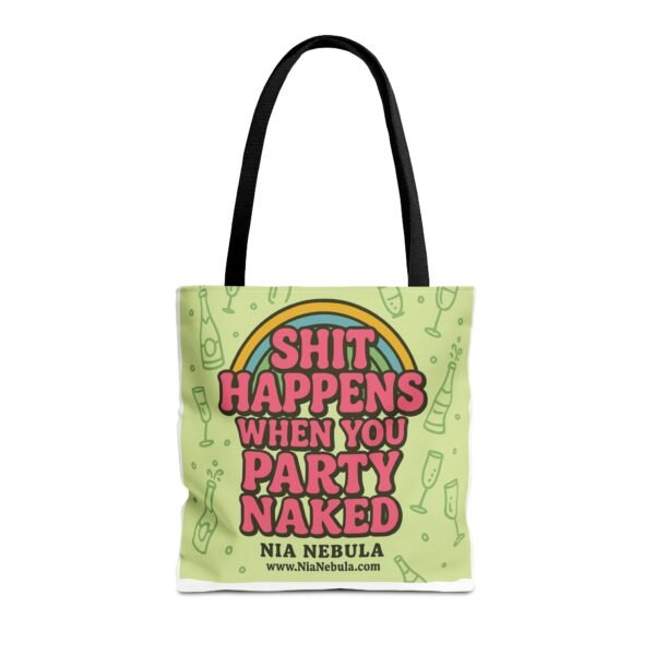 Sh*t Happens Party Tote Bag - Image 5